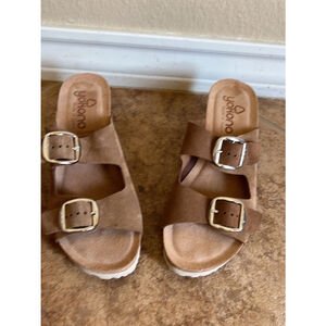 Yokono Sandals Leather Sock size 9